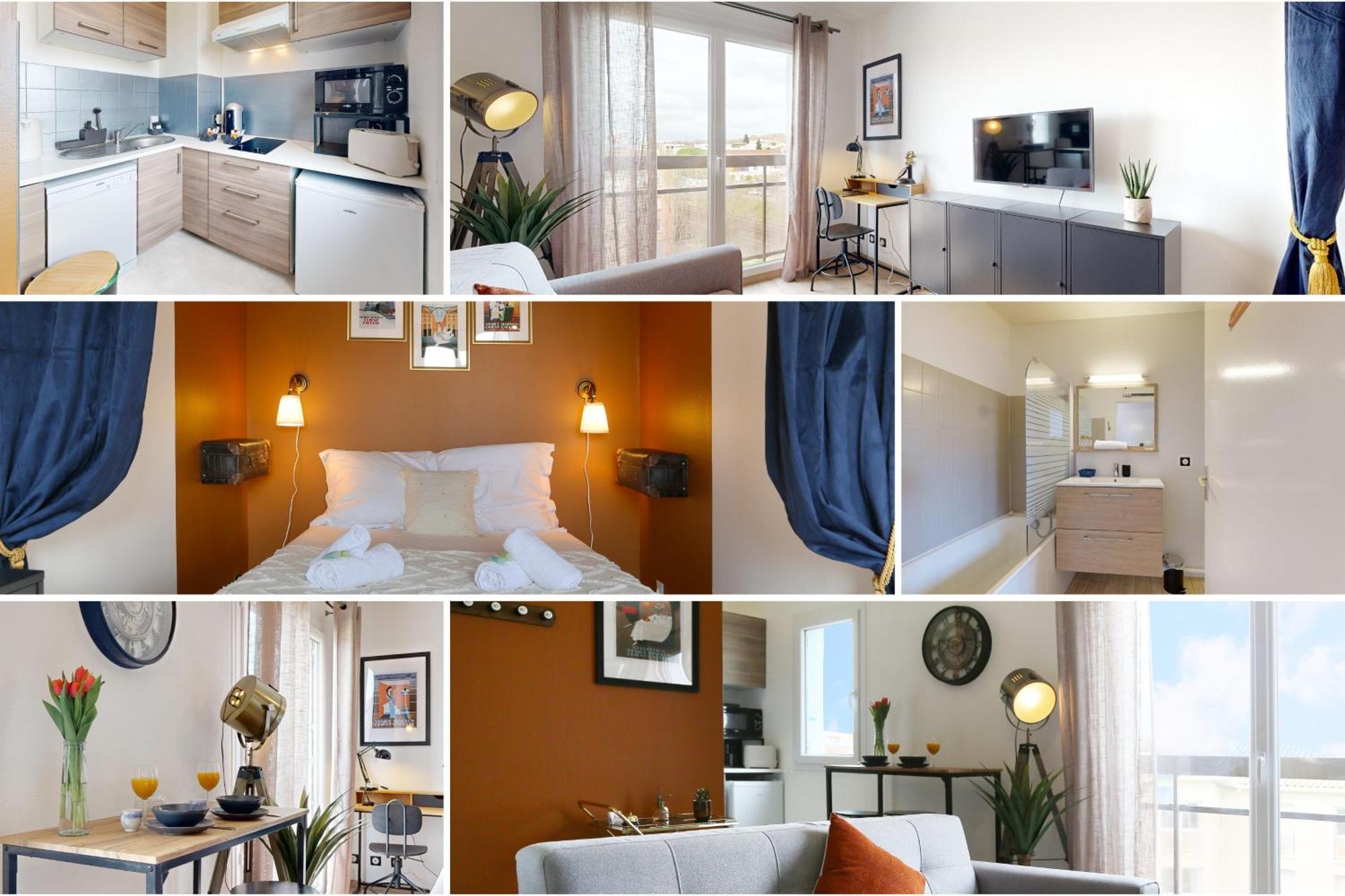 Expat Renting - L'Orient Express - Parking - Wifi Lägenhet Toulouse Exteriör bild