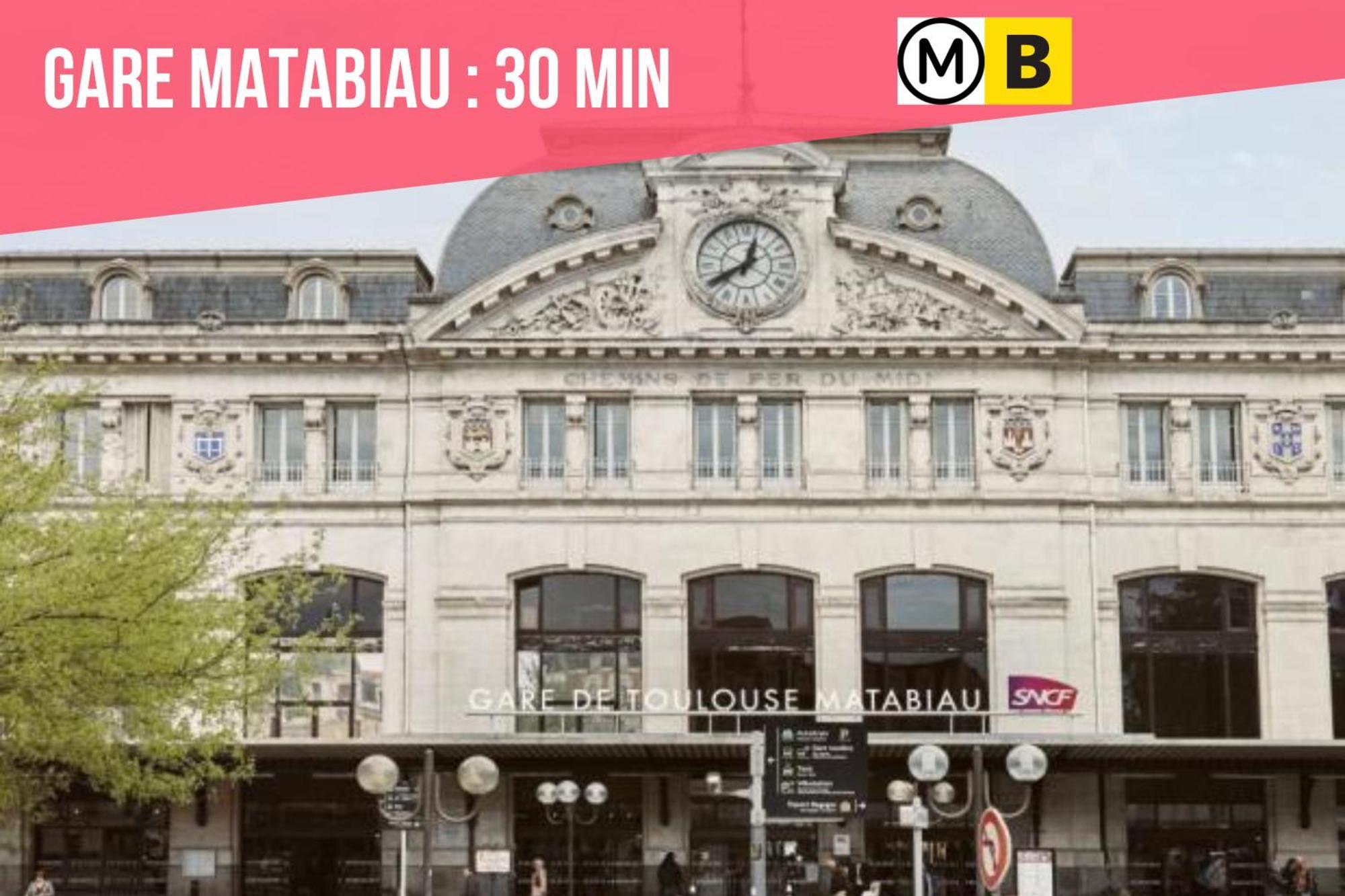 Expat Renting - L'Orient Express - Parking - Wifi Lägenhet Toulouse Exteriör bild